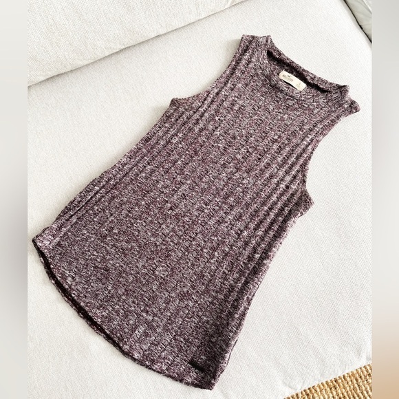 Hollister Heather Knit High Neck Top - Size S - Picture 8 of 10